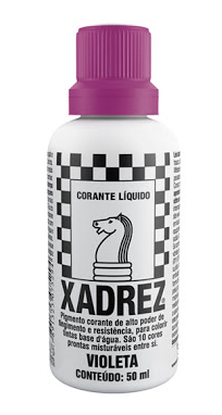 CORANTE LÍQUIDO XADREZ 50ML VIOLETA